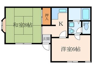 ナカオマンションの物件間取画像